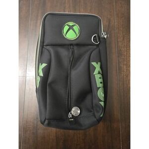 RDS Black & Green XBOX Series S Video Game Traveler Carrying Case Sling Bag